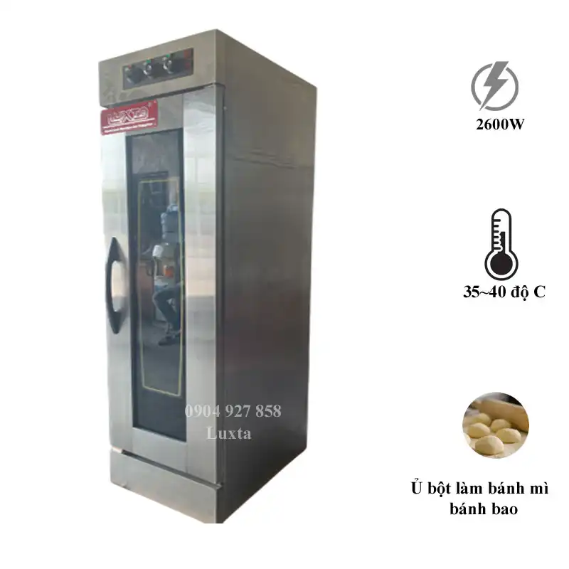 TỦ Ủ BỘT 13 - 16 - 32 KHAY KFF-13A / 16A / 32A