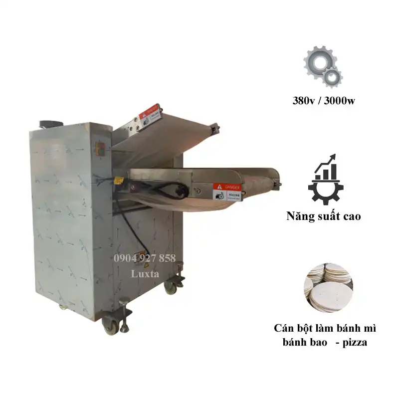 MÁY CÁN BỘT LÀM BÁNH 1 CHIỀU HY-500