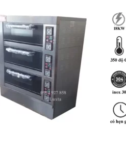 LÒ NƯỚNG ĐIỆN 3 TẦNG 6 KHAY EDO-36L