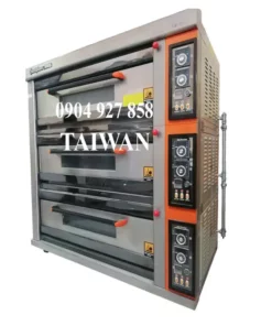 Alternative view of LÒ NƯỚNG 3 TẦNG 6 KHAY DÙNG GAS QD-06Q HÀNG ĐÀI LOAN