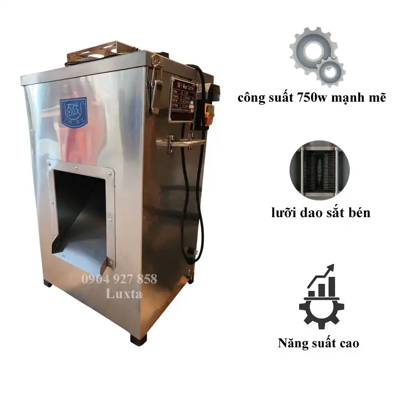 MÁY CẮT THỊT SỐNG 2 BỘ DAO 3.5li VÀ 5li DQ-1